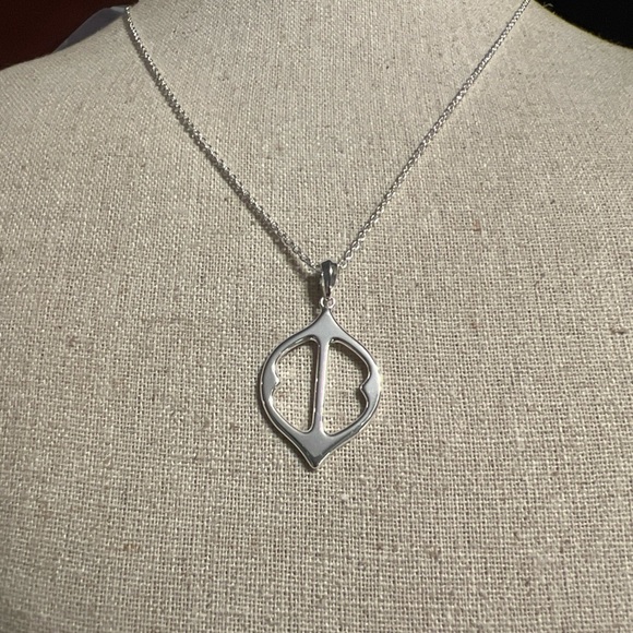 Stella & Dot Silver tone Chain Necklace - Picture 2 of 6